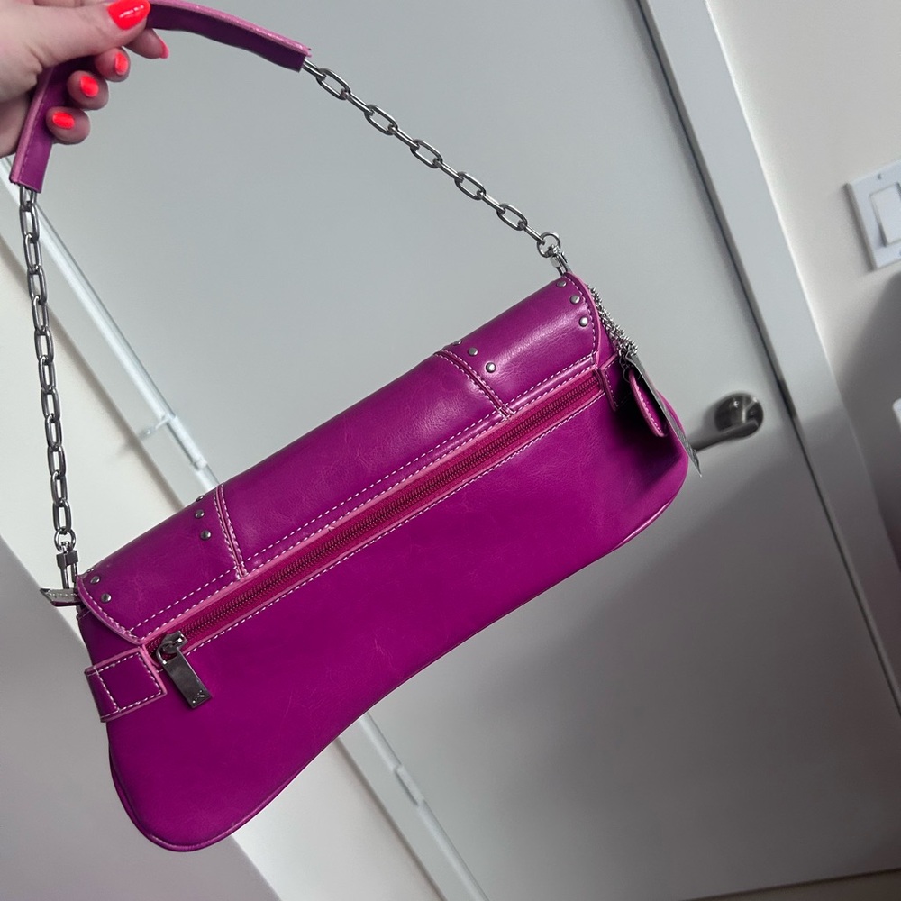 RINA RICH - Magenta Gucci Horse-bit Bag - Picture 4 of 4